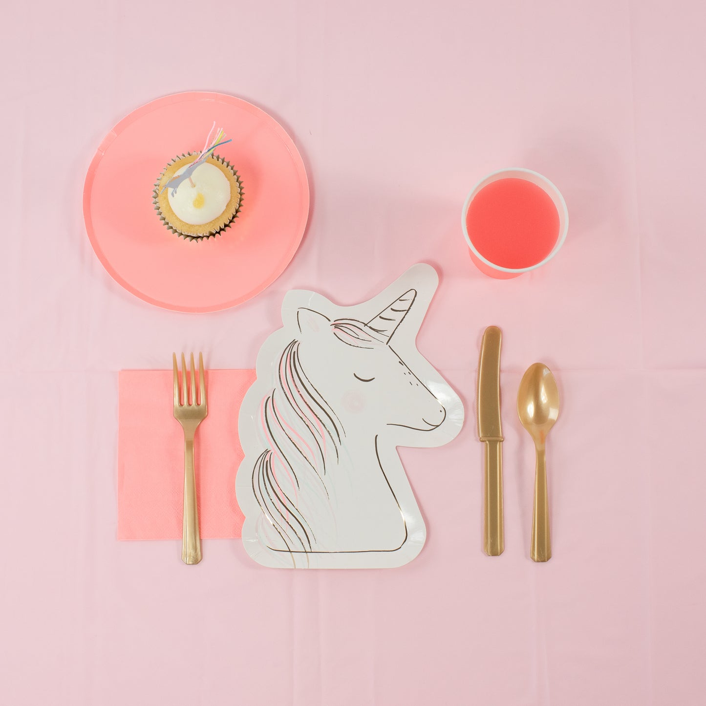 Gold Silverware Set