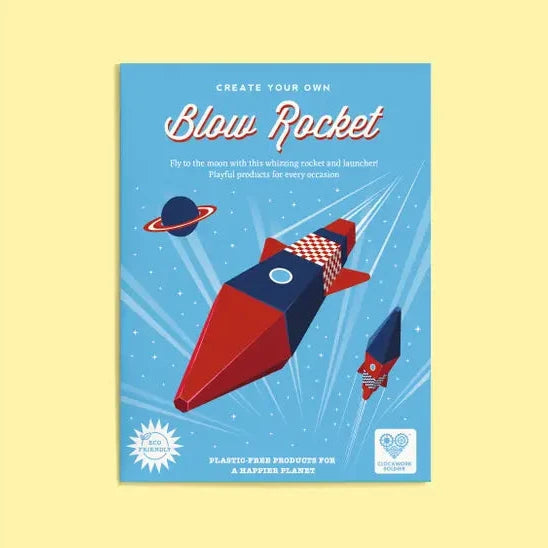Create Your Own Blow Rocket
