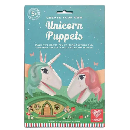 Create Your Own Unicorn Puppets