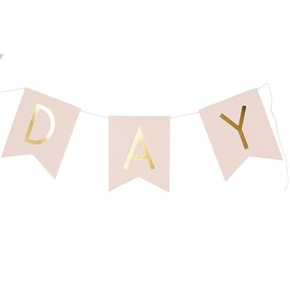 Happy Birthday Pink Garland