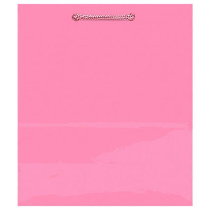 Glossy Pink Party Favor Bag