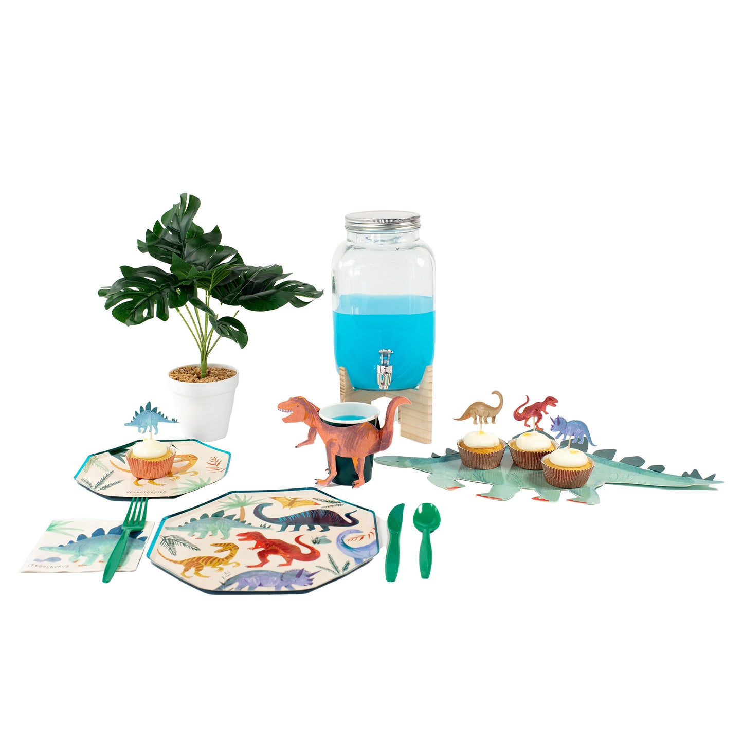 Emerald Green Silverware Set
